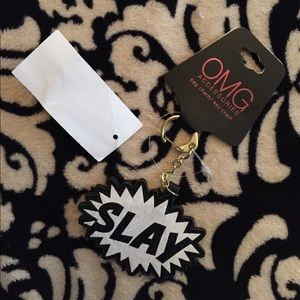 ♻️SLAY key chain brand new accessories bag charm